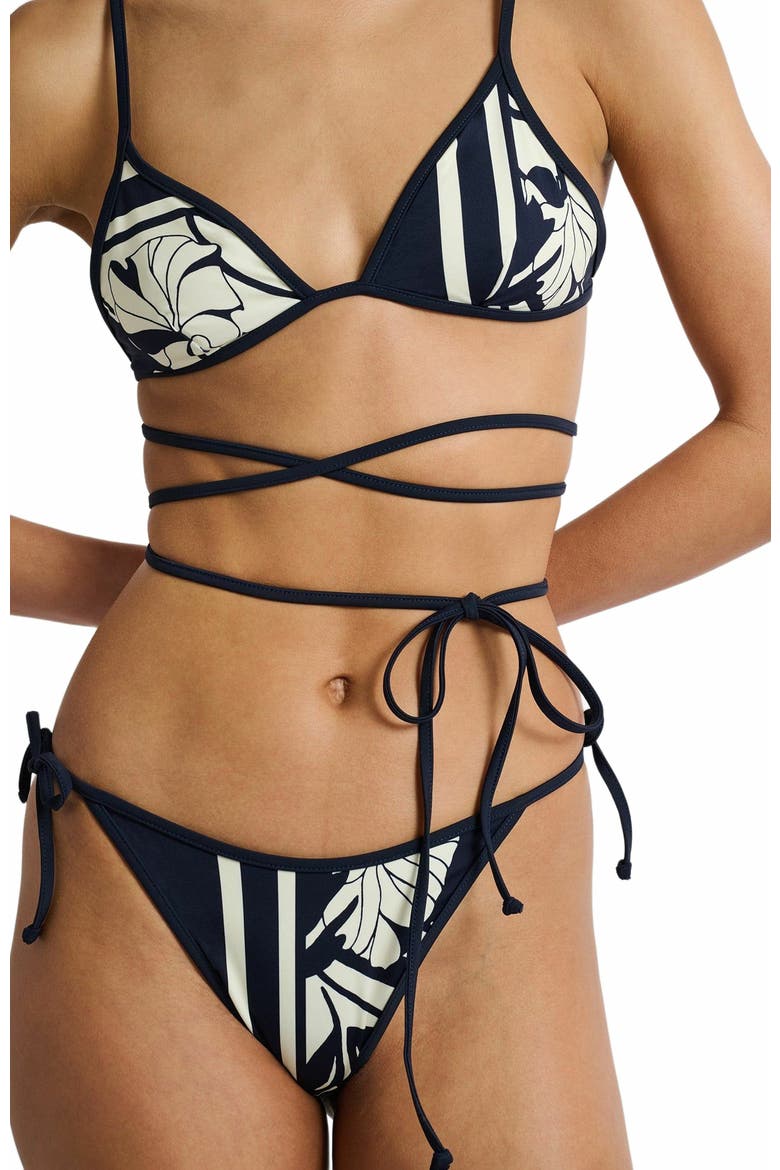 Cleo Bikini Bottom, Alternate, color, DEEP NAVY/EGRET