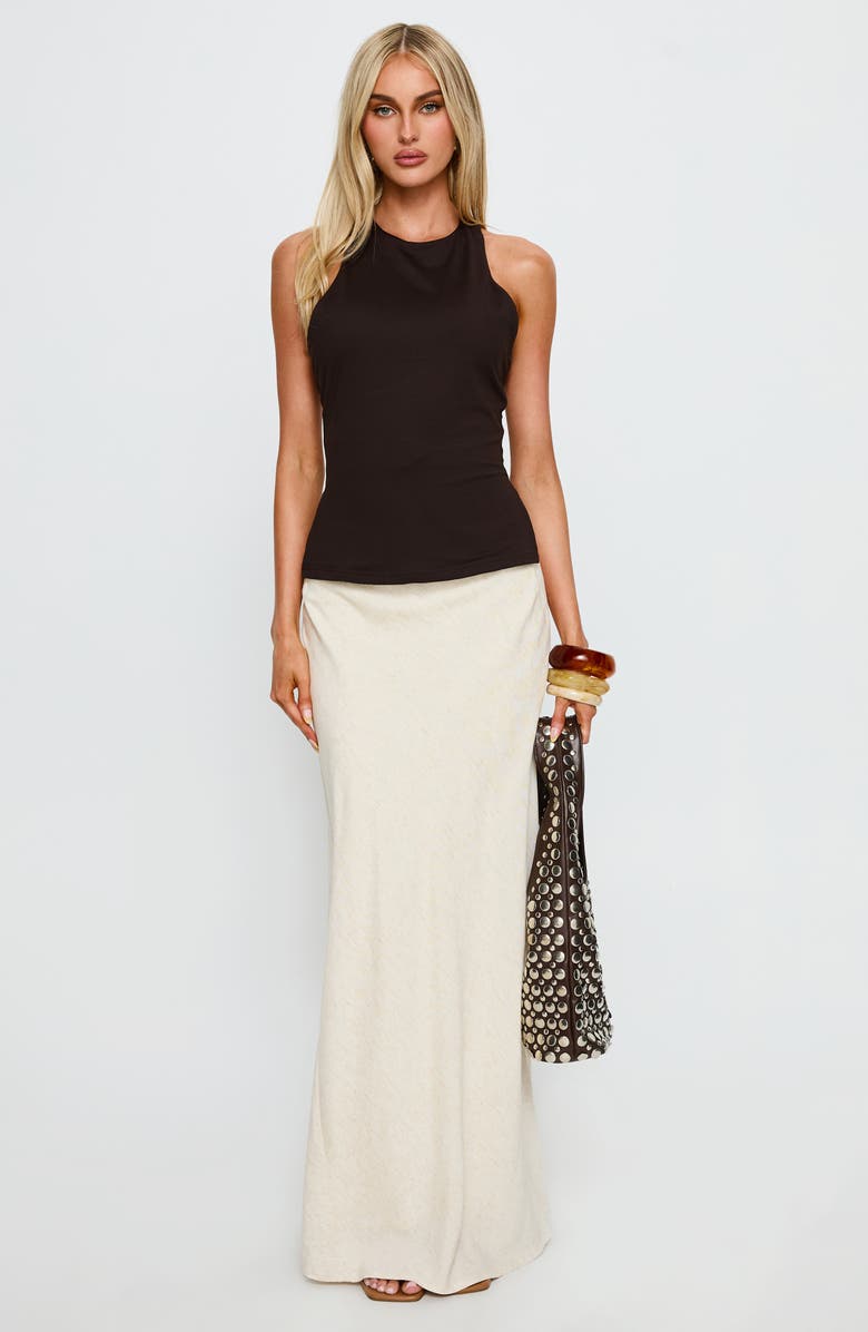 Princess Polly Harlene Racerback Top, Alternate, color, Brown