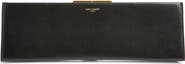 Saint Laurent Large Midnight Leather Clutch