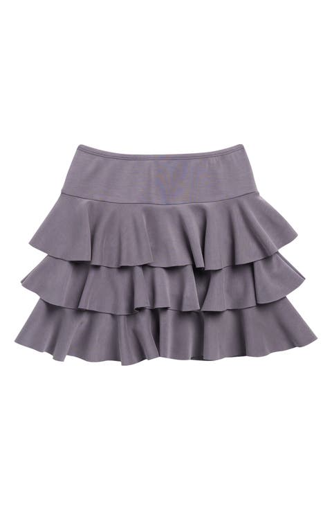 Kids' Cloud Luxe Ruffle Skirt (Big Kid)