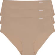 DKNY Litewear Cut Anywhere Assorted 3-Pack Hipster Briefs