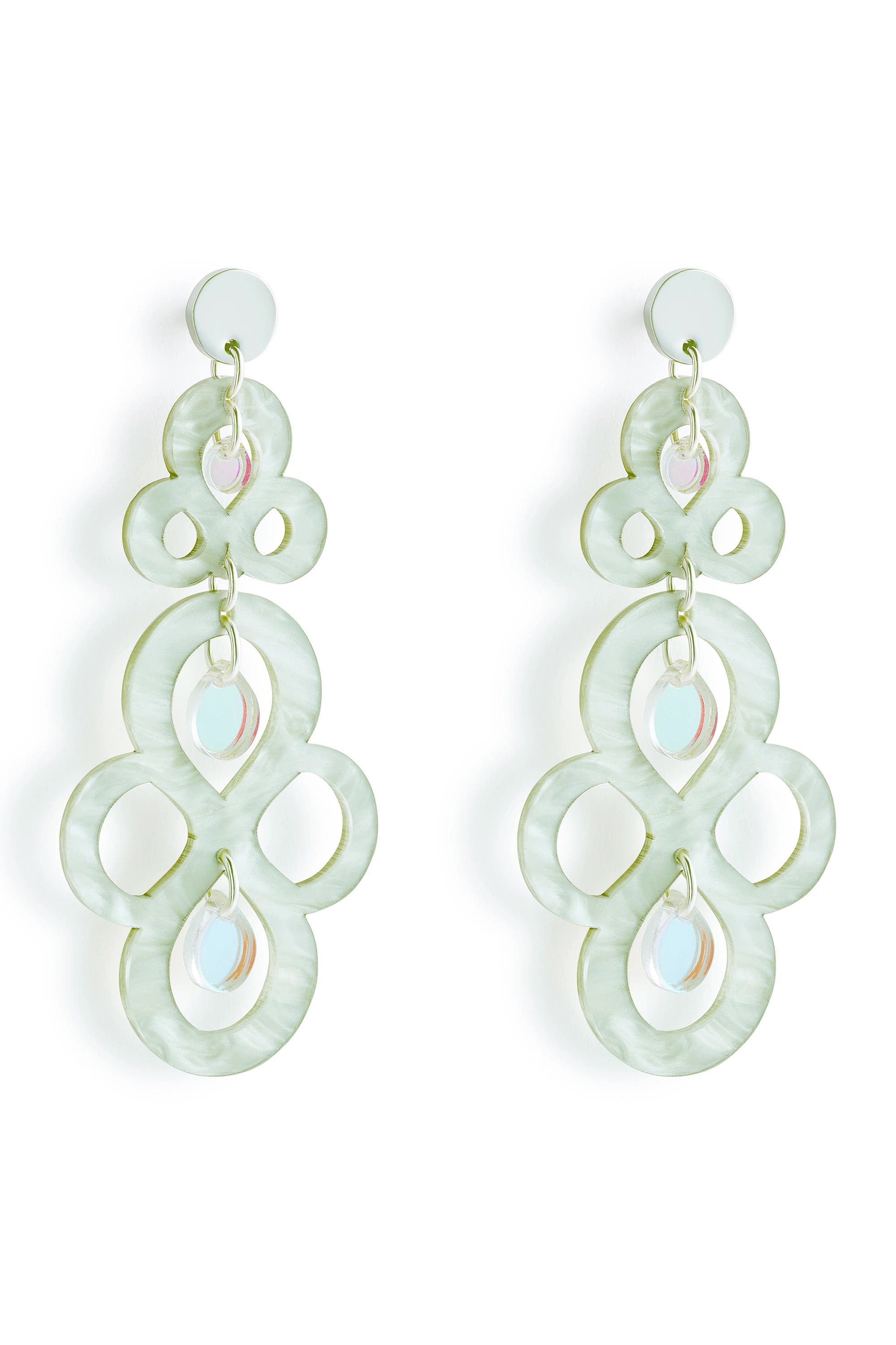 selected Regent Green & Iridescent
