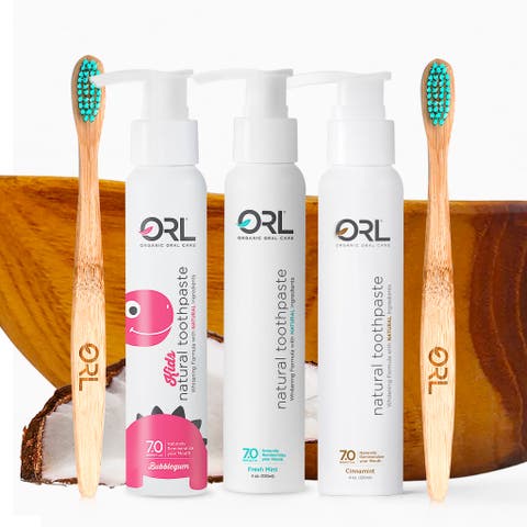 Natural Hydroxyapatite Toothpaste 3-Peat Combo