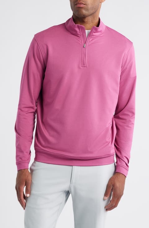 Perth Mélange Performance Quarter Zip Pullover