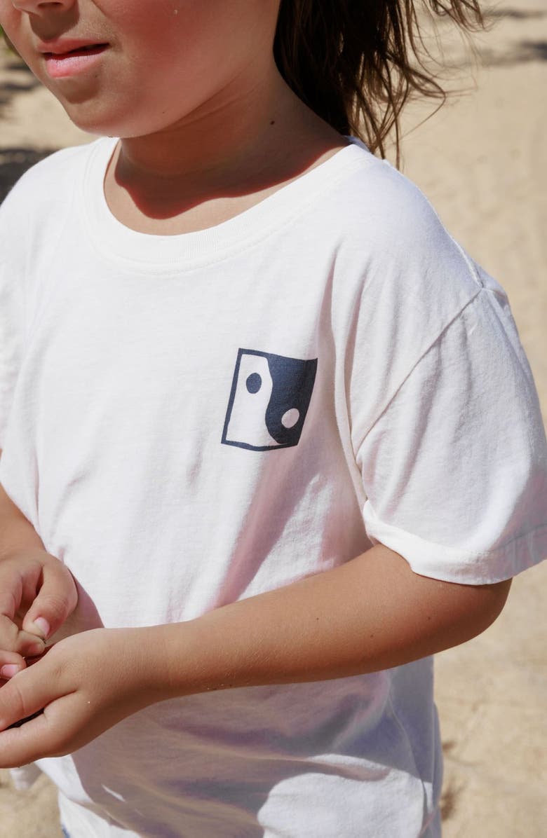 Feather 4 Arrow Kids' Oversize Cotton Graphic T-Shirt, Alternate, color, 