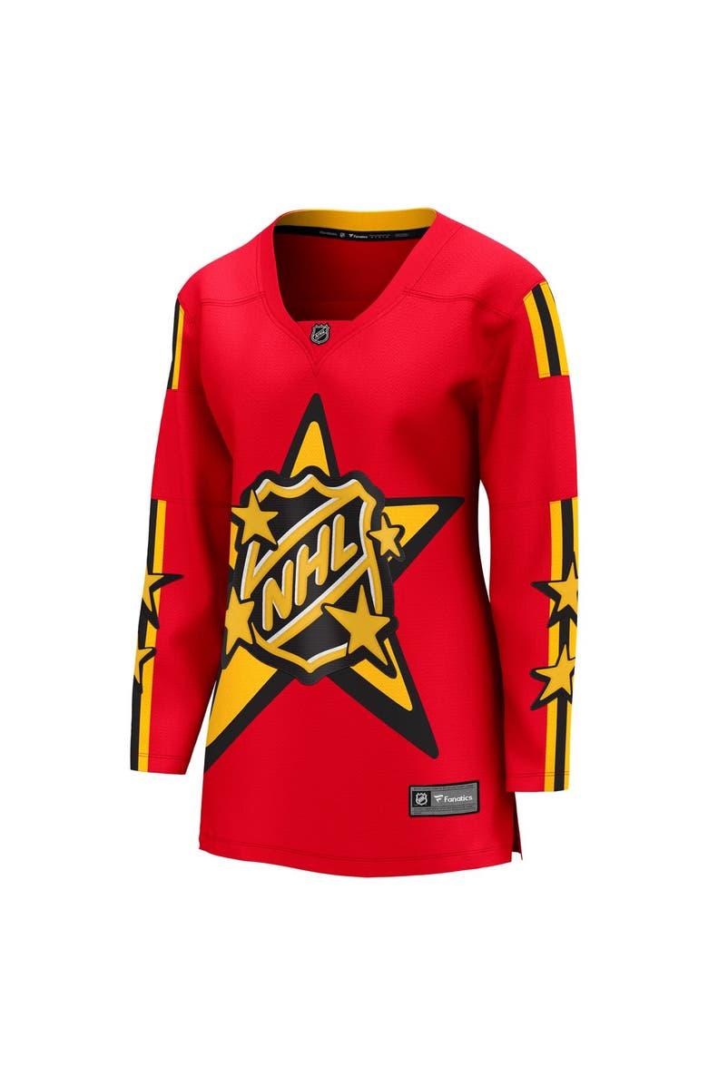 FANATICS Women's Fanatics Branded  Red 2024 NHL All-Star Game Breakaway Jersey, Alternate, color, 