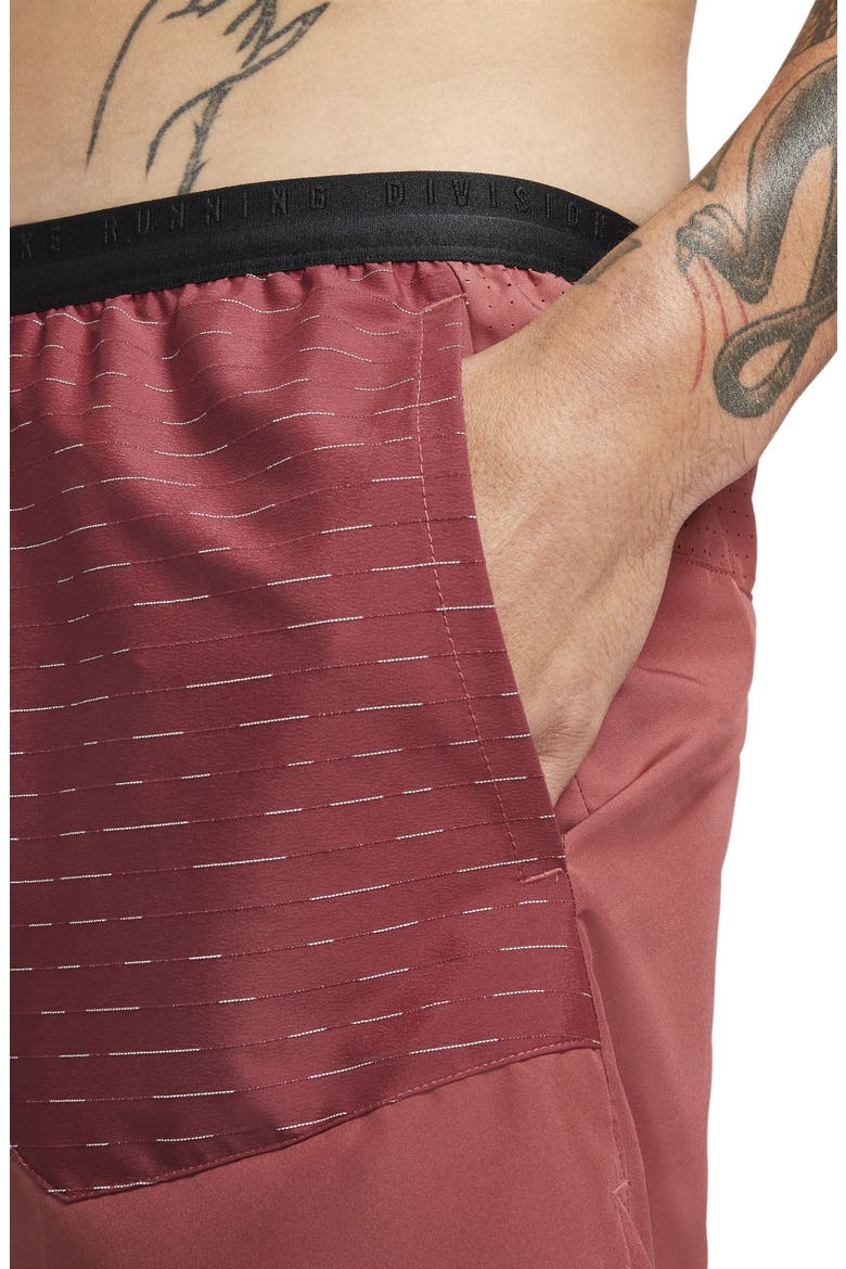 Dri-FIT Flex Stride Running Shorts, Alternate, color, CEDAR