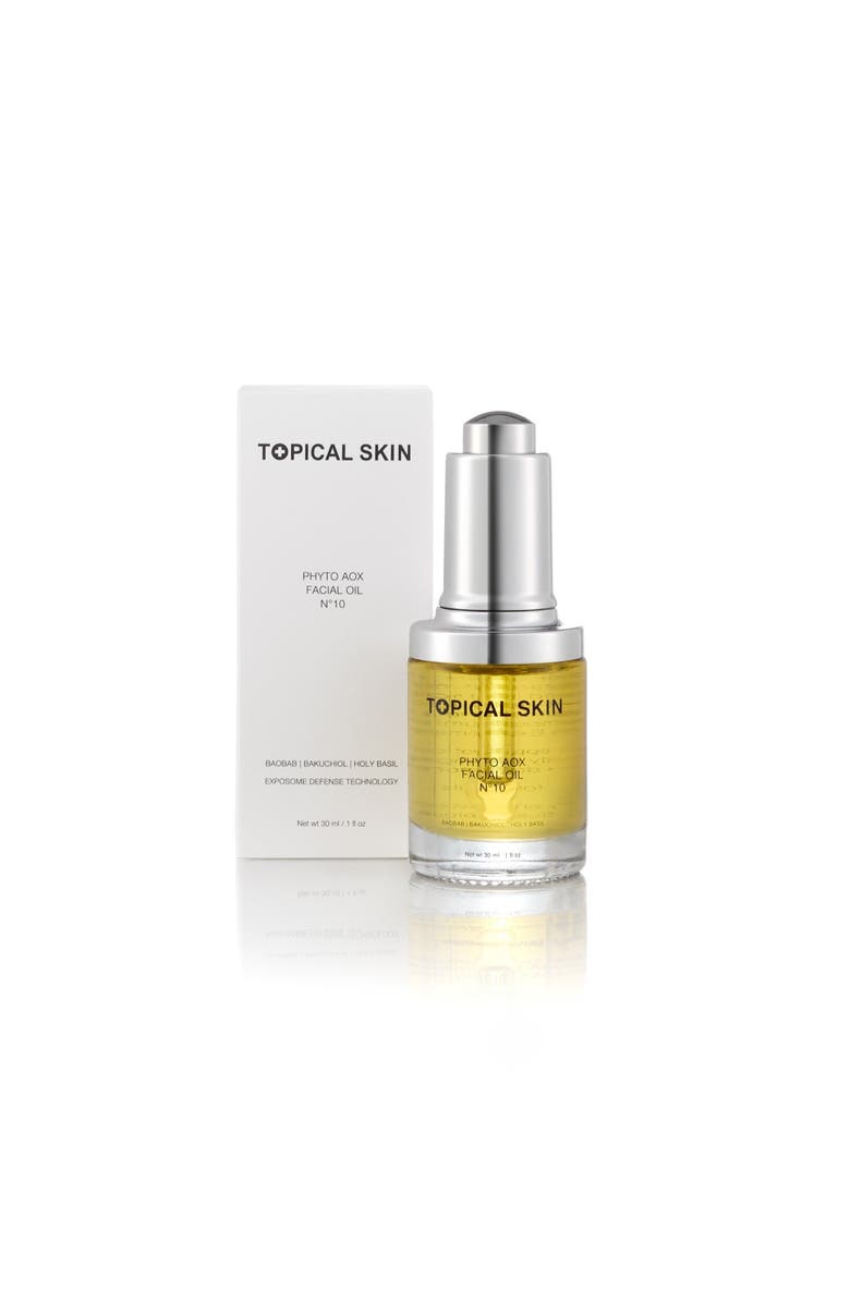 TOPICAL SKIN Phyto AOX Facial Oil N°10   with Exposome Defense Tech, Alternate, color, NO COLOR