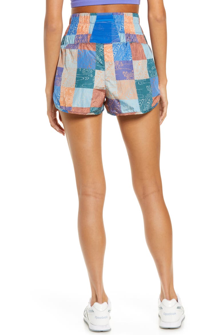 The Way Home Shorts, Alternate, color, COBALT COMBO
