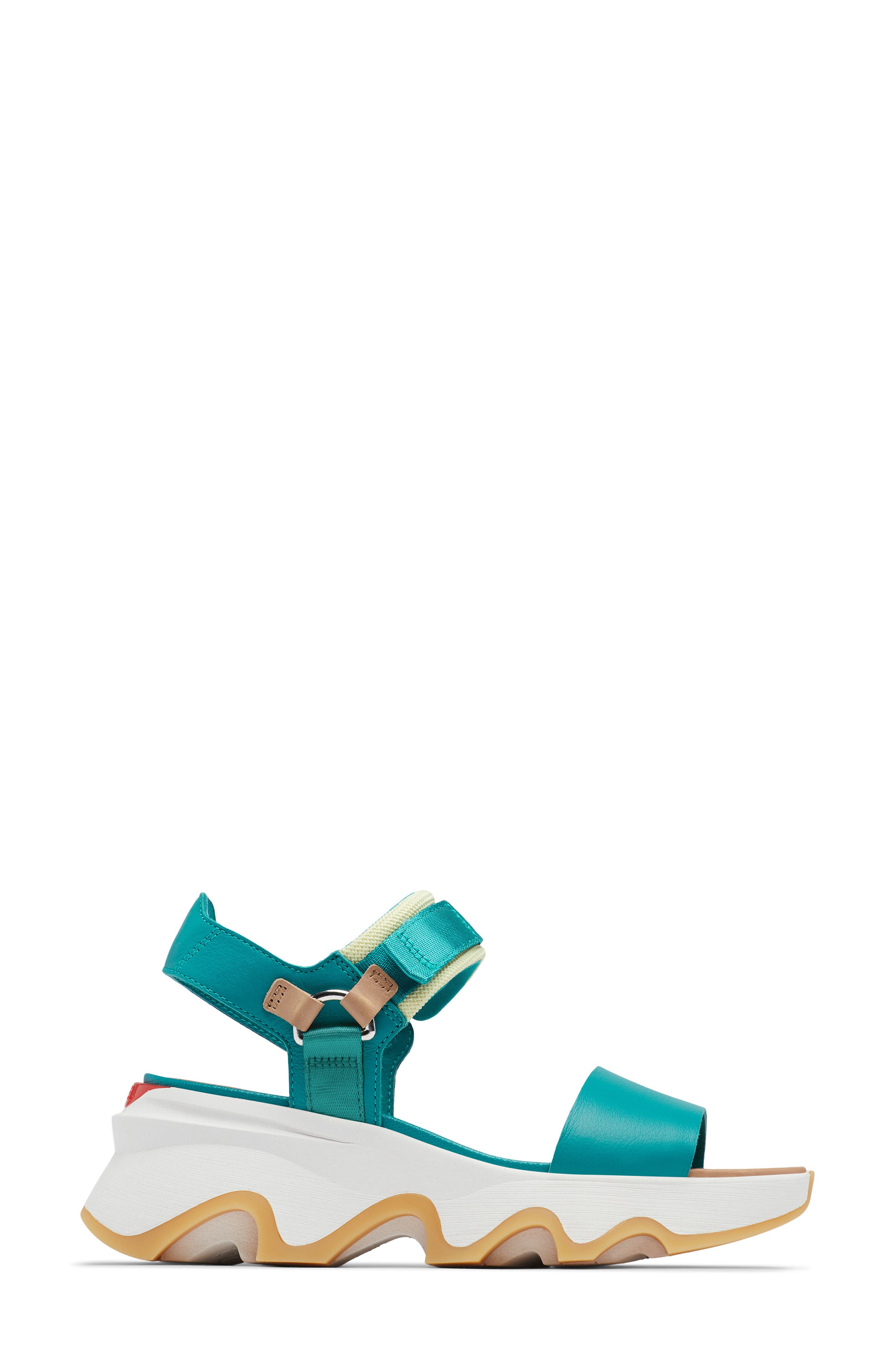 Kinetic™ Y-Strap Sandal, Alternate, color, TEAL CHLORIDE/ SEA SALT