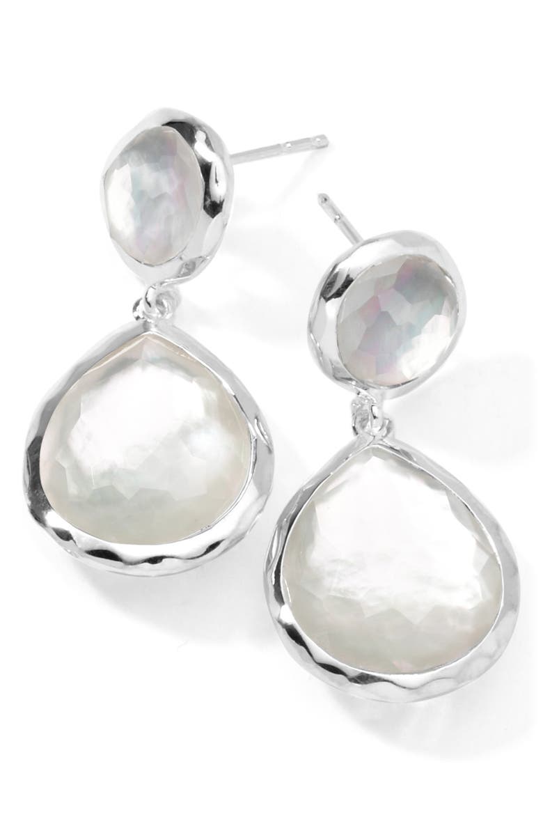 Ippolita Semiprecious Teardrop Earrings, Main, color, 