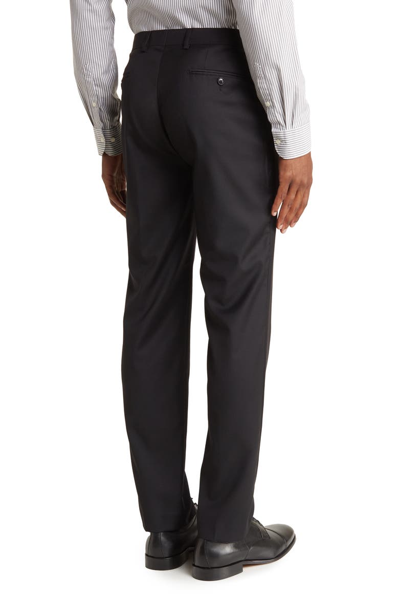 Black Slim Stretch Suit Pants, Alternate, color, BLACK