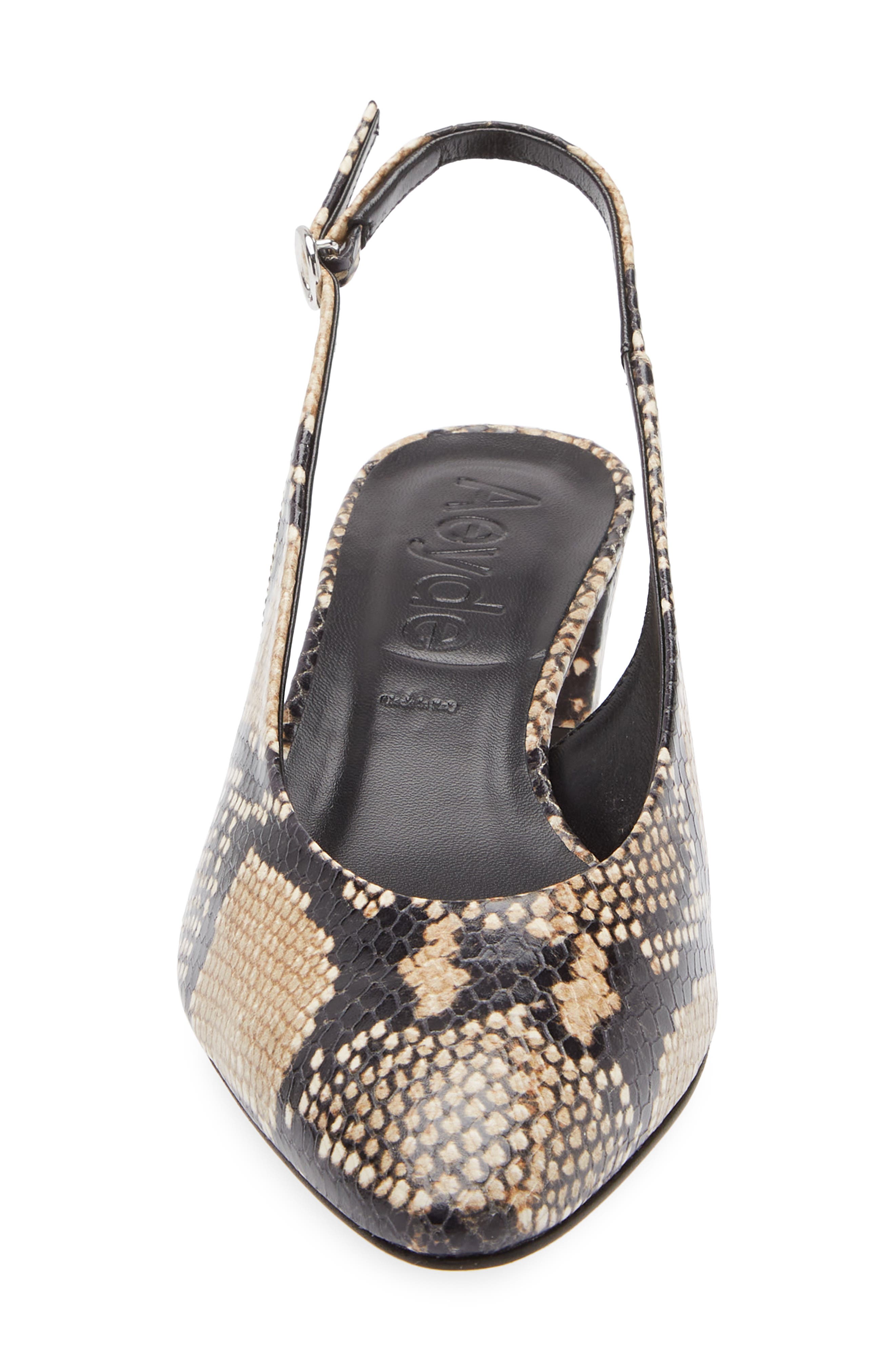 aeyde Celeste Slingback Pump, Alternate, color, Hazelnut