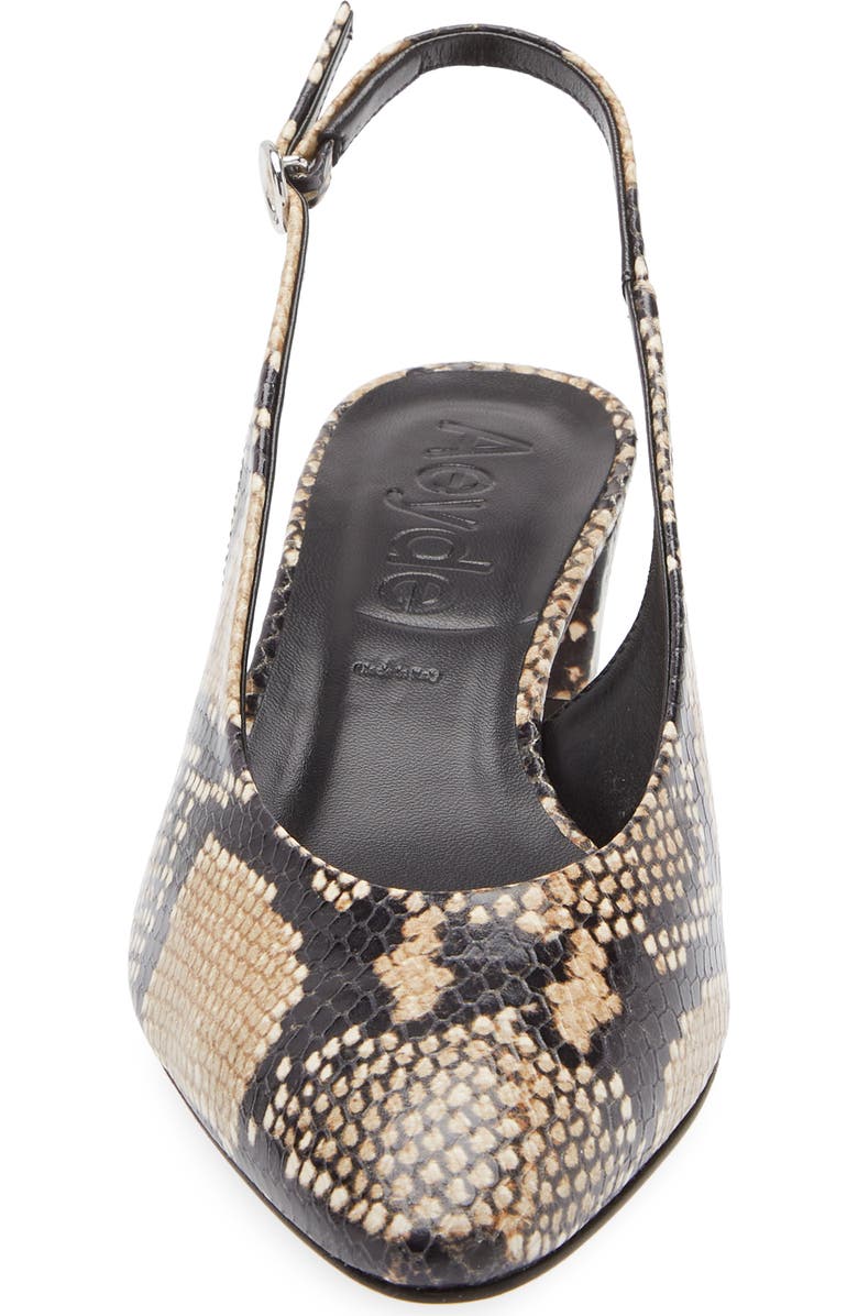 aeyde Celeste Slingback Pump, Alternate, color, Hazelnut