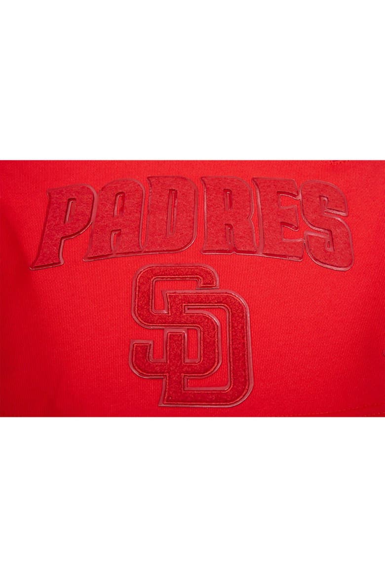 Men's Pro Standard San Diego Padres Triple Red Classic Shorts, Alternate, color, Red