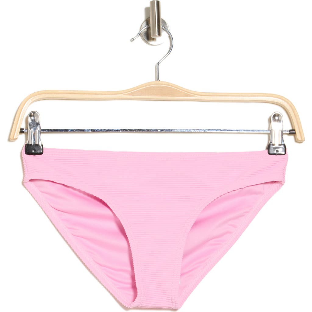 Billabong Sea Through Me Tan Lines Lowrider Bikini Bottoms In Pink Dream
