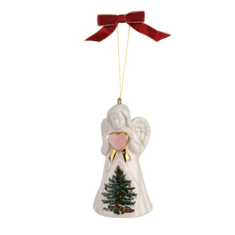 Christmas Tree Angel Ornament 3"