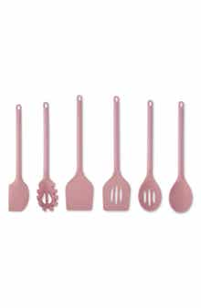 CORE KITCHEN 6-Piece Silicone & Wheat Fiber Cooking Utensil Set