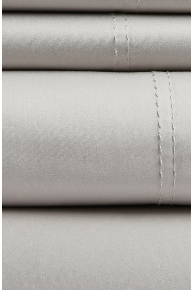 400 Thread Count Sheet Set, Alternate, color, GREY VAPOR