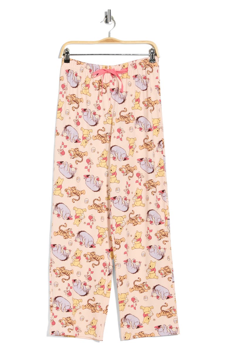 Strawberry Shortcake Print Pajama Pants, Alternate, color, Pooh