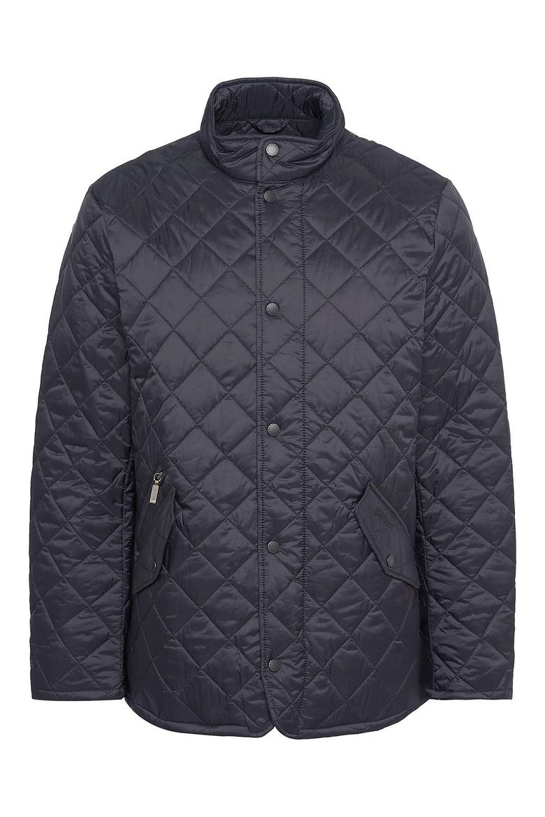 Flyweight Chelsea Quilted Jacket, Alternate, color, BLACK