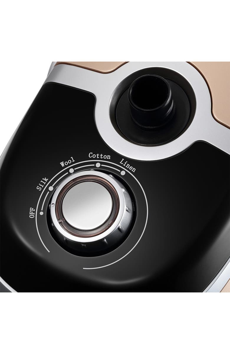 SALAV Professional Dual Bar 4-Setting Garment Steamer & Built-In Ironing Board, Alternate, color, Gold