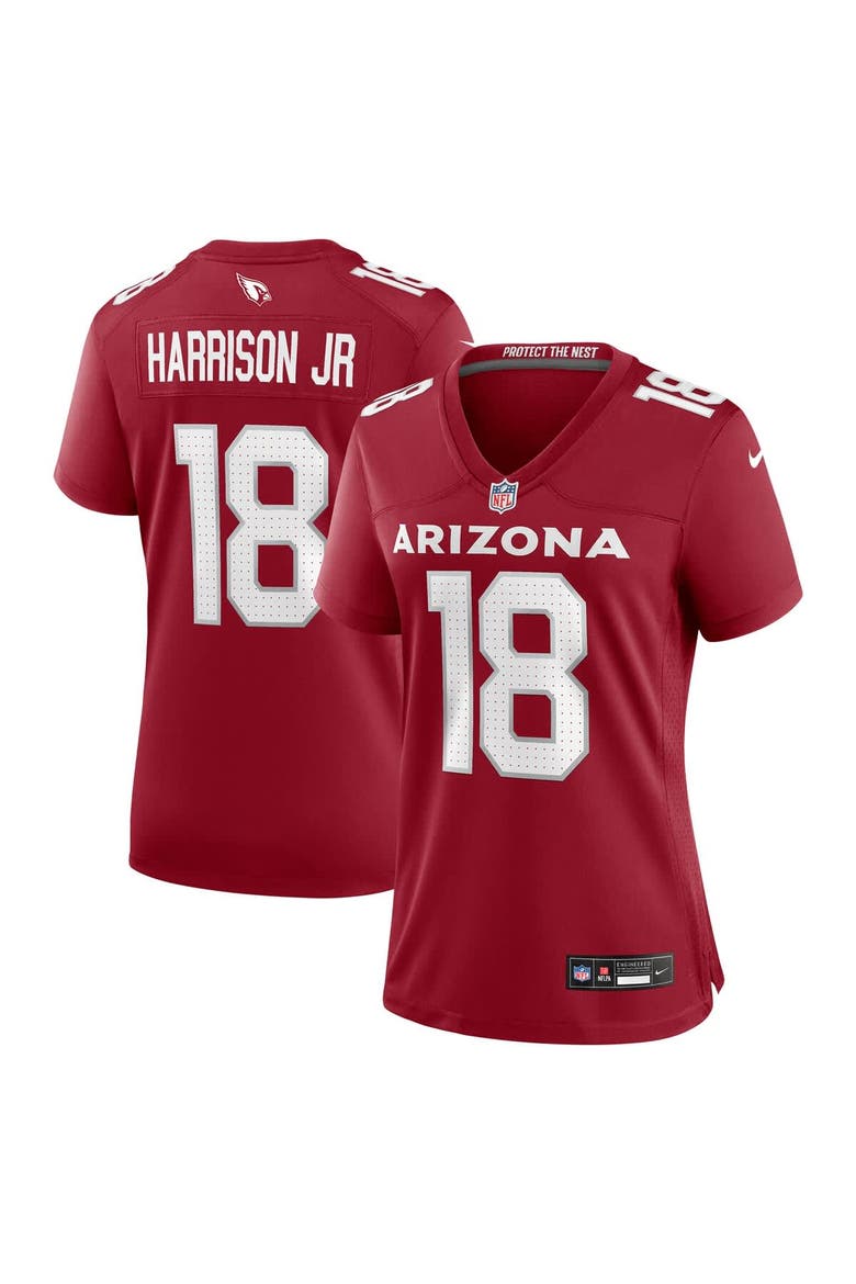 Women's Nike Marvin Harrison Jr. Cardinal Arizona Cardinals  Player Game Jersey, Main, color, Cardinal