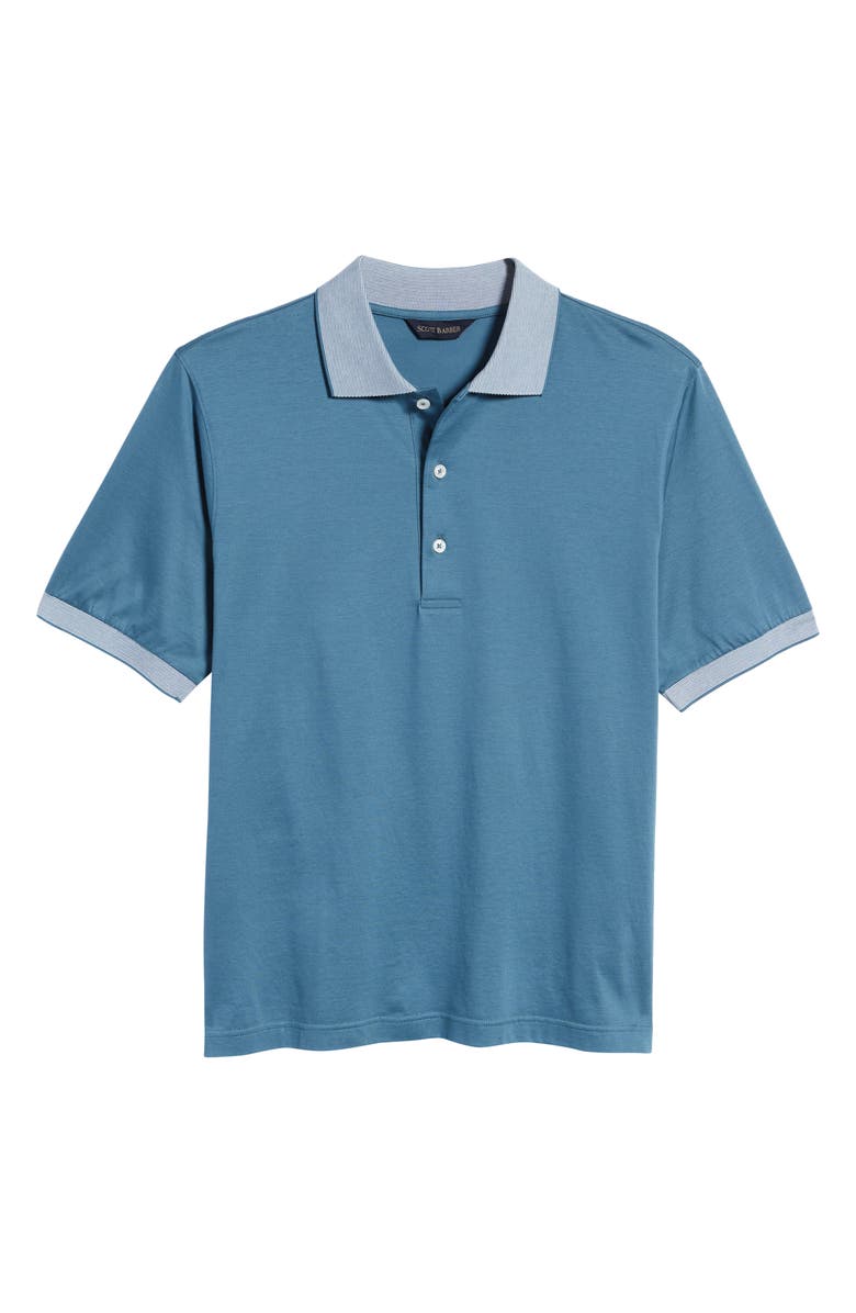 Scott Barber Men's Mercerized Cotton Polo Shirt, Alternate, color, 