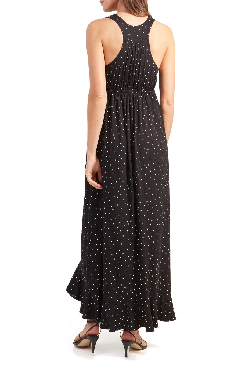 Ingrid & Isabel<sup>®</sup> Active Racerback Ruffle Maternity Maxi Dress, Alternate, color,
