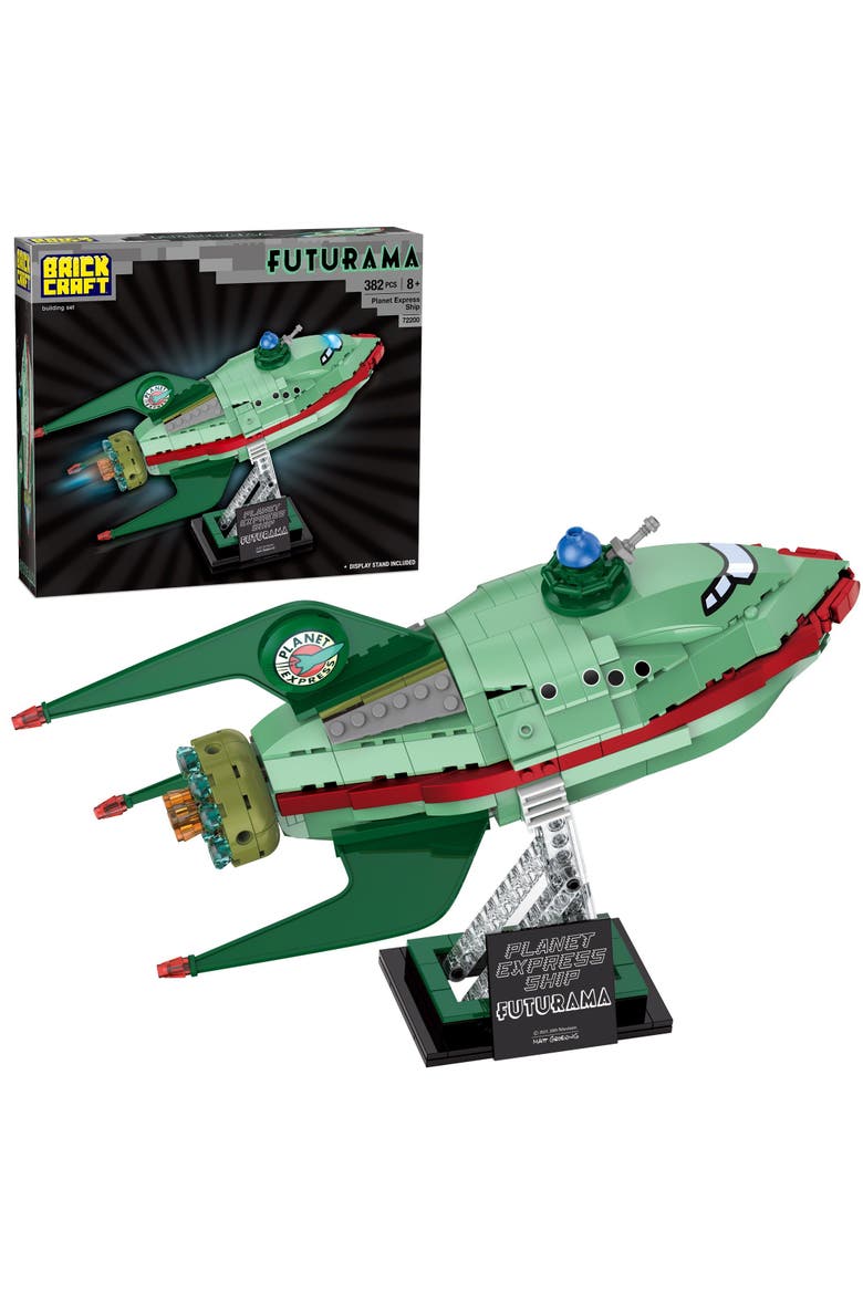Futurama Planet Express Ship Building Set, Main, color, None