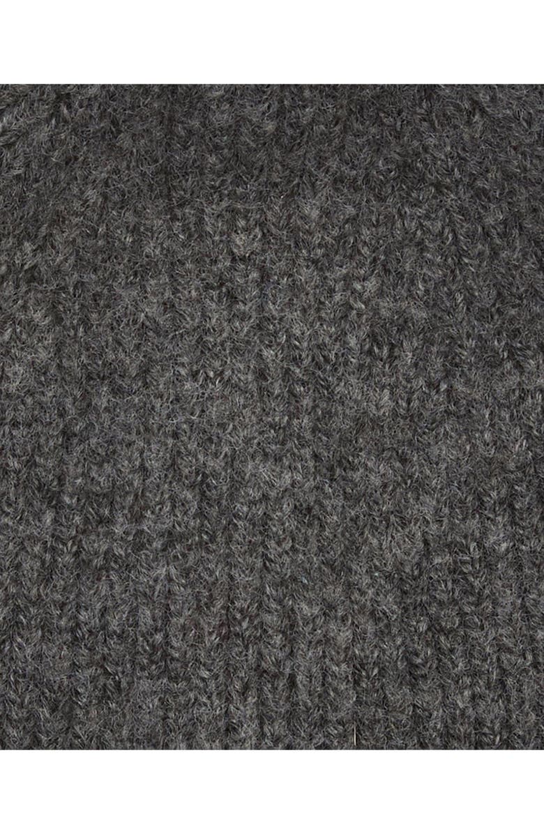 Barbour Pendle Beanie, Alternate, color, Charcoal