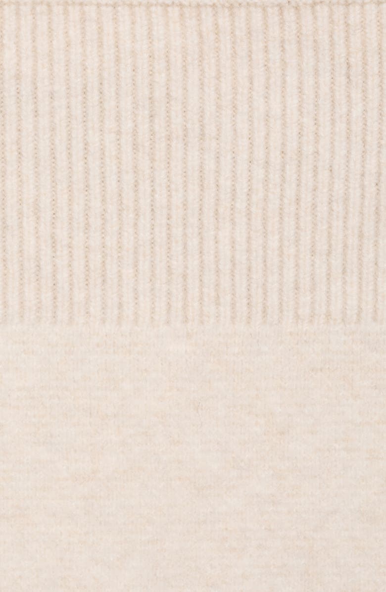 MANGO Front Zip Midi Sweater Skirt, Alternate, color, 