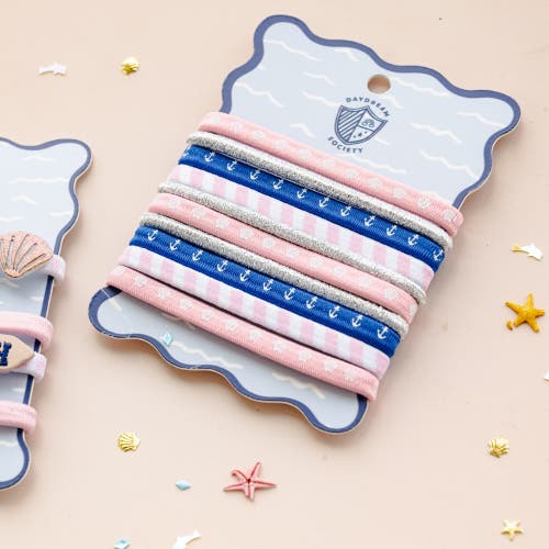 Daydream Society Seaside Hair Tie Set In Multi
