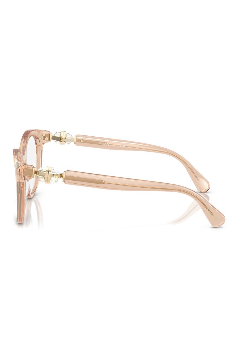 50mm Round Optical Glasses, Alternate, color, BEIGE