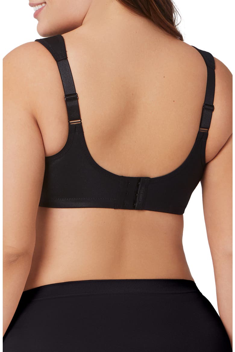 WonderWire® Low Cut Lace Underwire Bra, Alternate, color, BLACK