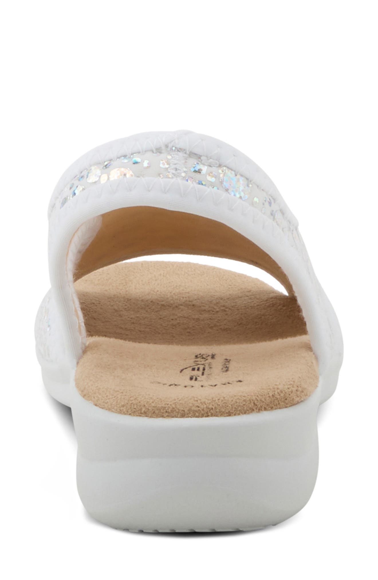 Nyaman Slingback Sandal, Alternate, color, SILVER