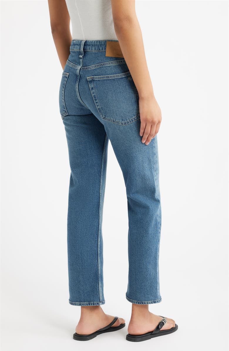rag & bone Harlow Low Rise Ankle Straight Leg Jeans, Alternate, color, Easton