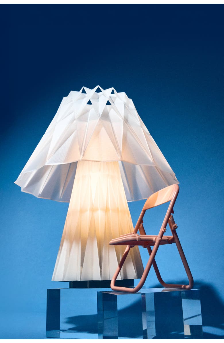 WOOJ DESIGN Cordless Prisma Lamp, Alternate, color, Natural