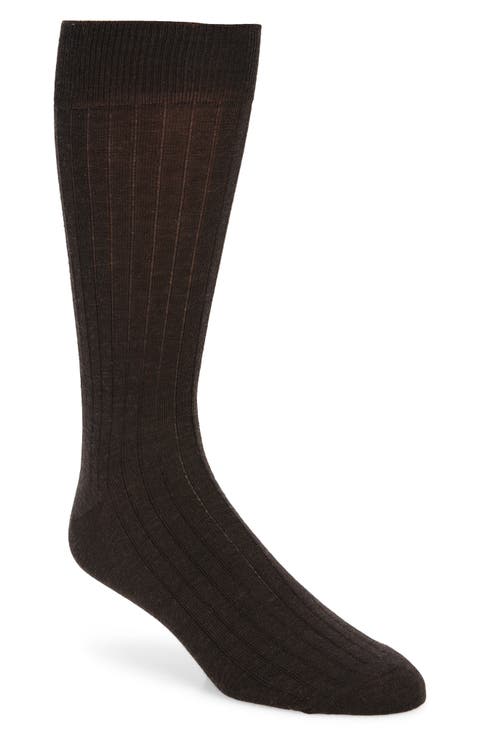 Merino Wool Blend Dress Socks