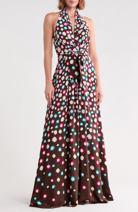Callie Halter Maxi Dress