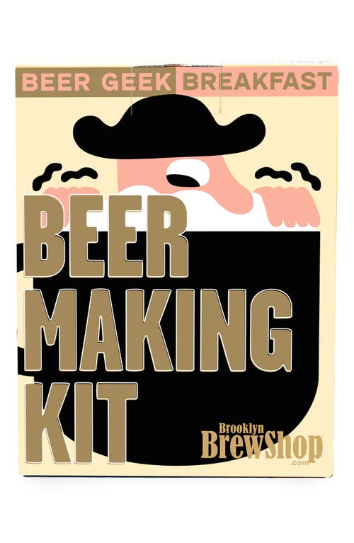 Brooklyn Brew Shop Mikkeller Beer Geek Breakfast Stout Beer Making Kit In Yellow
