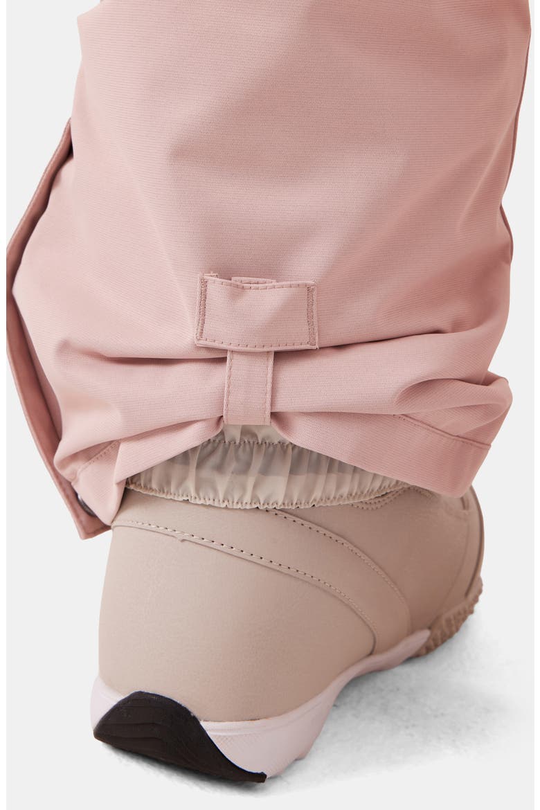 Nadia Insulated Waterproof Snow Pants, Alternate, color, ADOBE ROSE