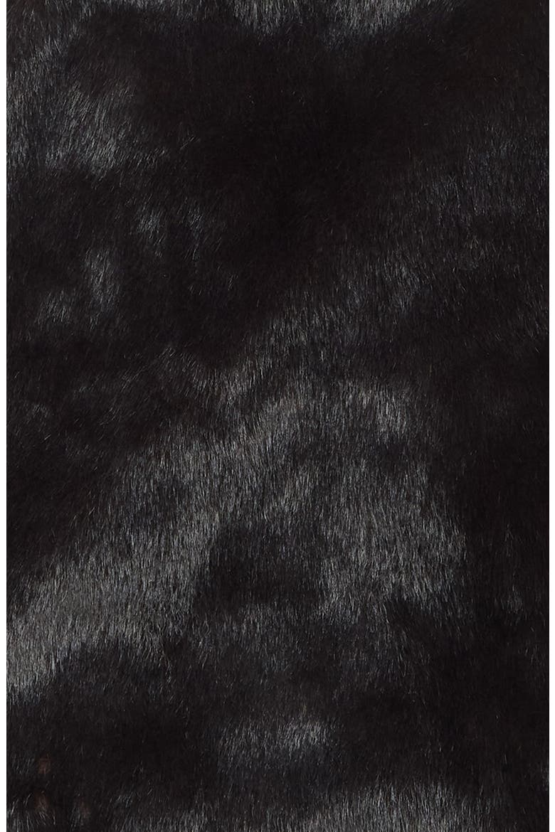 Faux Fur Scarf, Alternate, color, SABLE