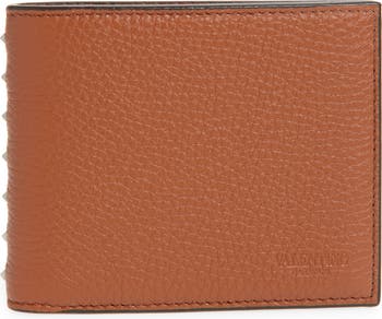 Valentino Garavani Rockstud Leather Bifold Wallet | Nordstrom