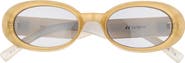 Le Specs Work It 53mm Oval Sunglasses