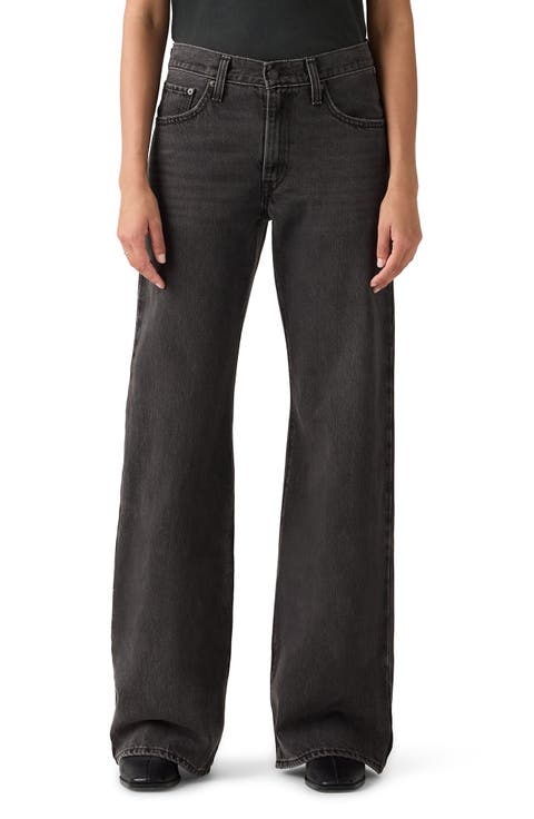 Middy Loose Bootcut Jeans (Wandering Spirit Clean)