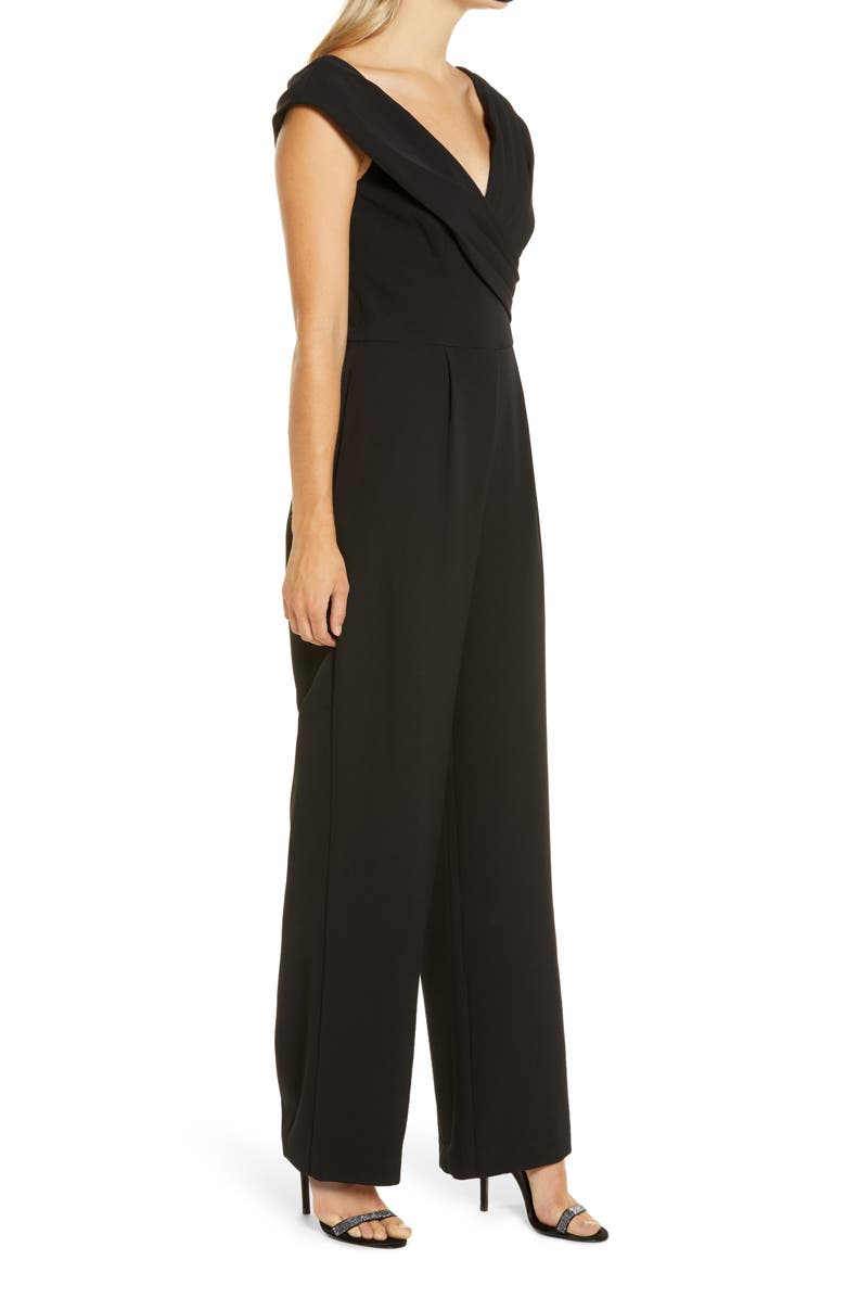 Vince Camuto Off the Shoulder Jumpsuit, Alternate, color,
