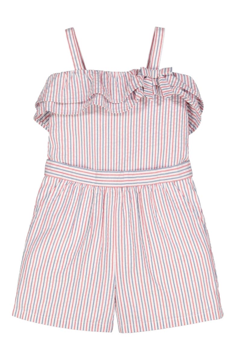 Hope & Henry Girls' Ruffle Edge Romper, Kids, Alternate, color, 