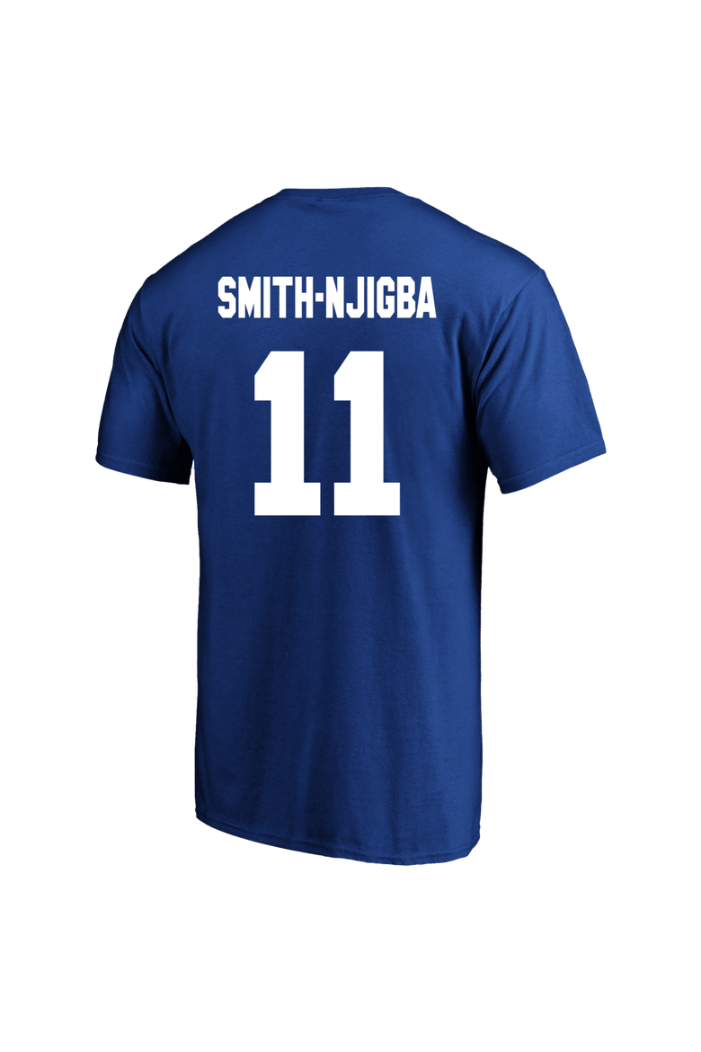 Men's Fanatics Jaxon Smith-Njigba Royal Seattle Seahawks Big & Tall Player Name & Number T-Shirt, Alternate, color, Royal
