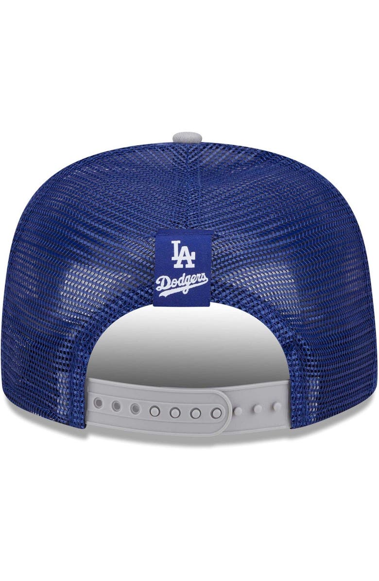 New Era Men's New Era Royal Los Angeles Dodgers Speed Golfer Trucker Snapback Hat, Alternate, color, Royal
